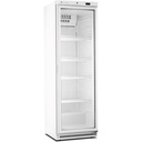 Armario refrigeración puerta de vidrio blanco