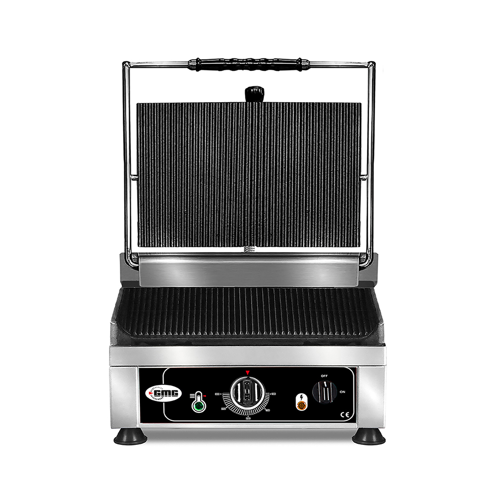 Plancha grill eléctrica KG2525 E ranurada/ranurada