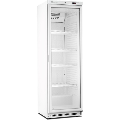 [17305] Armario refrigeración puerta de vidrio blanco