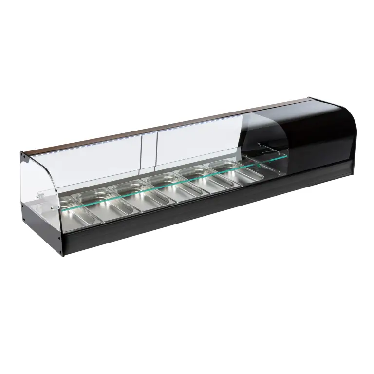 [13482] Vitrina refrigerada de tapas VRGI 2P 6B